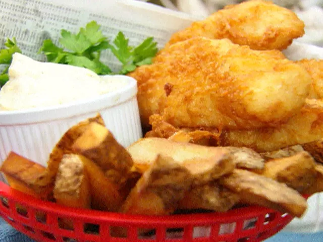 Beer battered fish and chips Recipe | Food Network UK