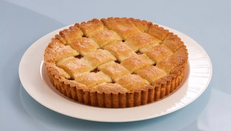 Blood Orange Marmalade Linzer Tart Recipe | Food Network UK