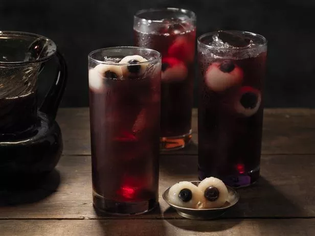 Blueberry Rickety Eyeball Punch Recipe | Food Network UK
