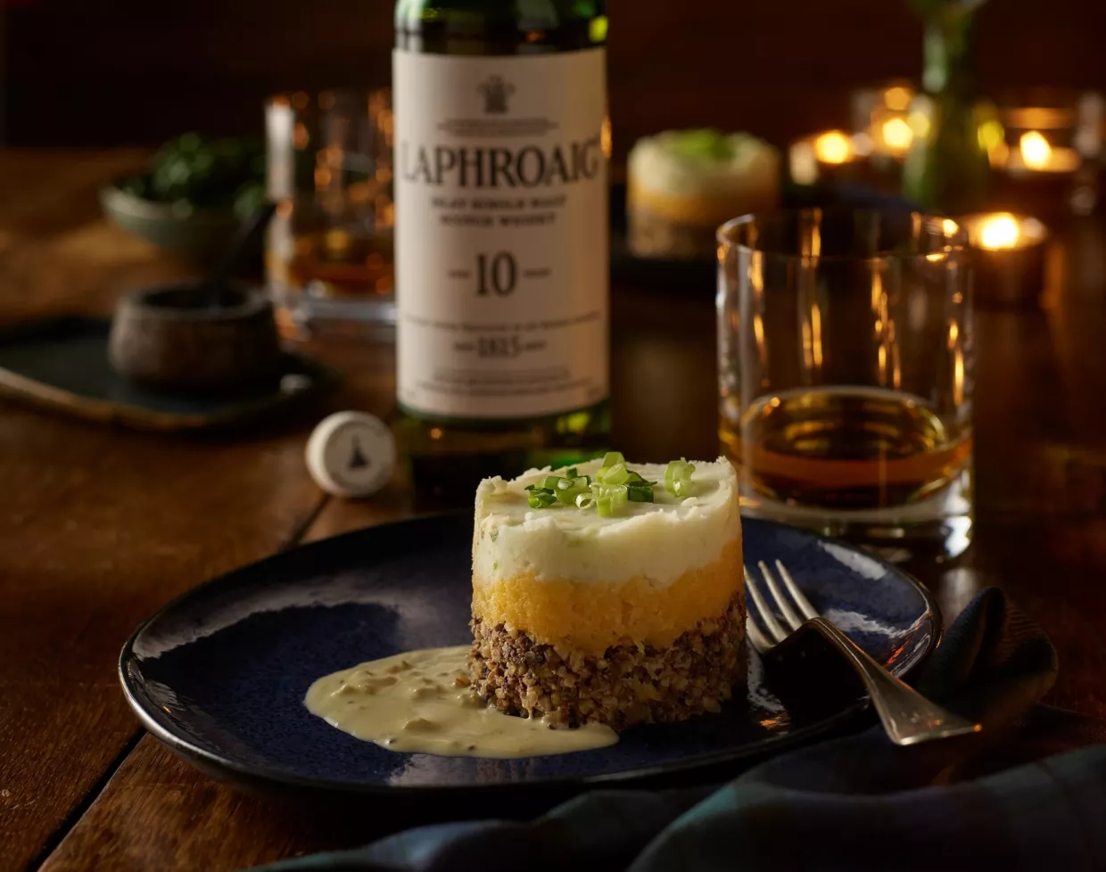 Burns Night haggis with neeps, tatties and a whisky sauce Recipe | Food Network UK