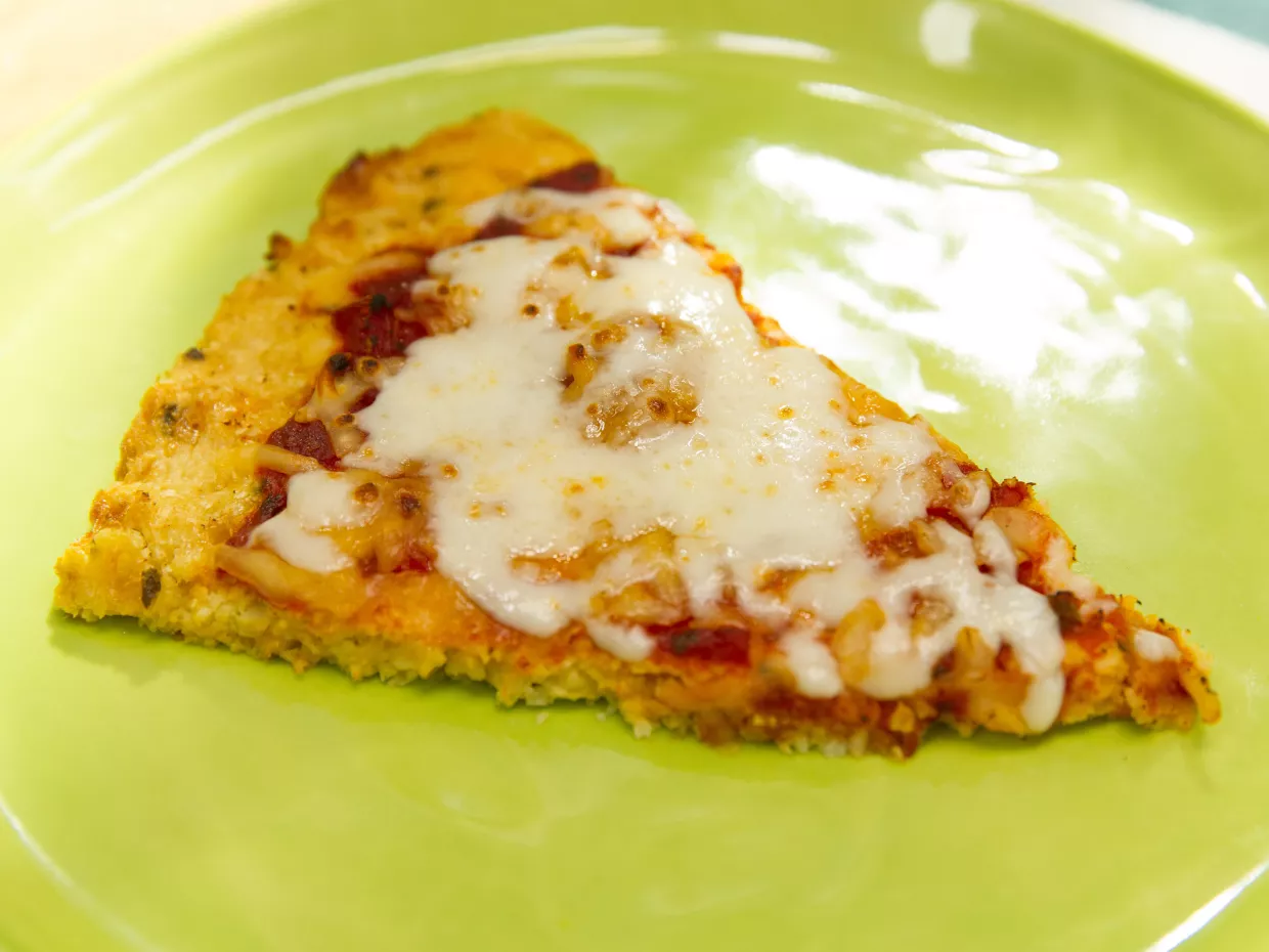 Cauliflower Pizza Crust Recipe | Food Network UK