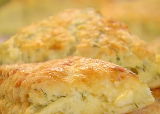 Cheddar-Dill Scones Recipe | Food Network UK