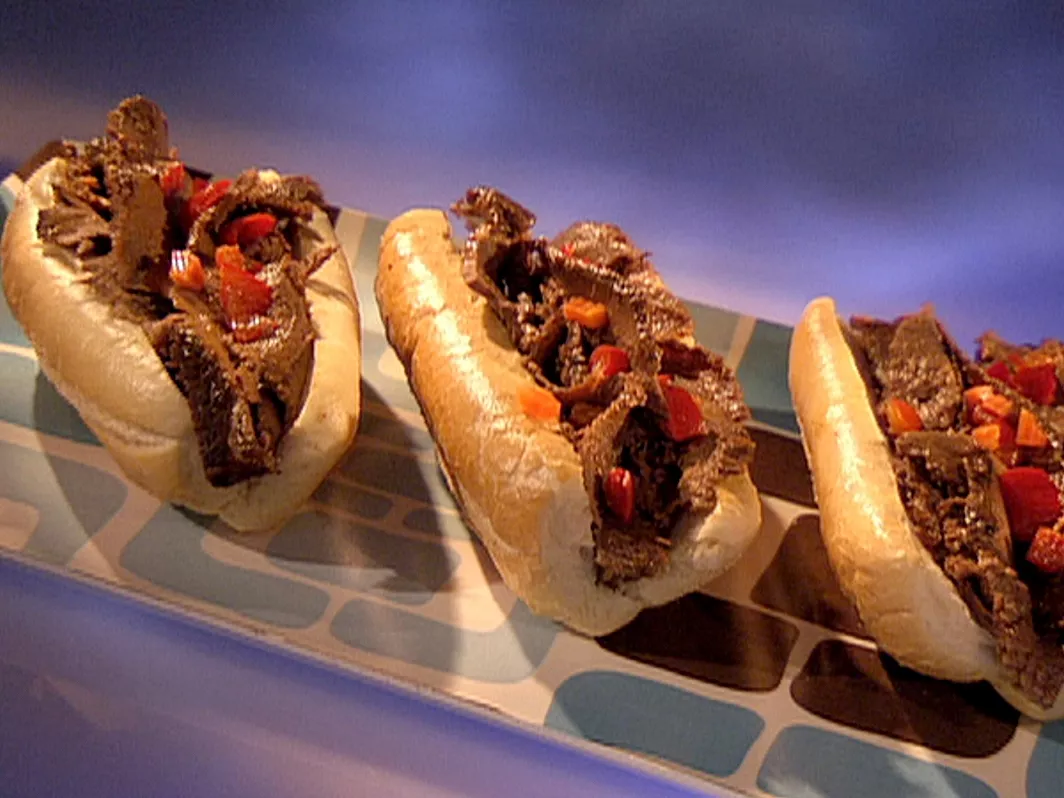 Chicago Italian beef sandwich Recipe | Food Network UK