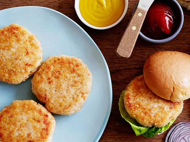 Chicken Burgers Recipe | Food Network UK