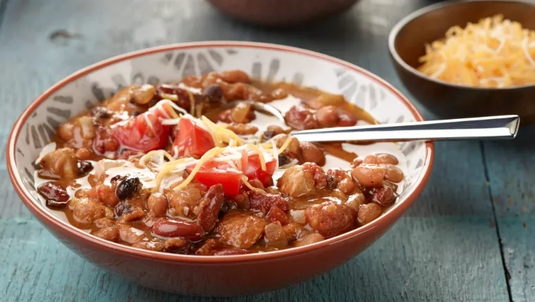 Chipotle Chicken Chilli Recipe | Food Network UK