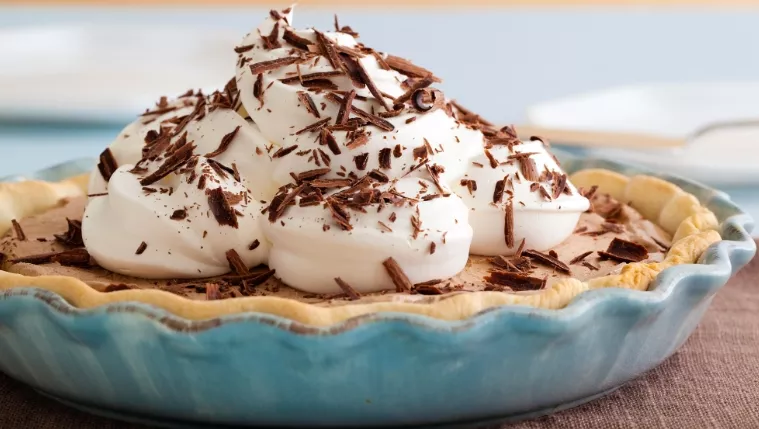 Chocolate Silk Pie Recipe | Food Network UK