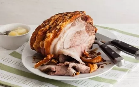 Classic Roast Pork Recipe | Food Network UK