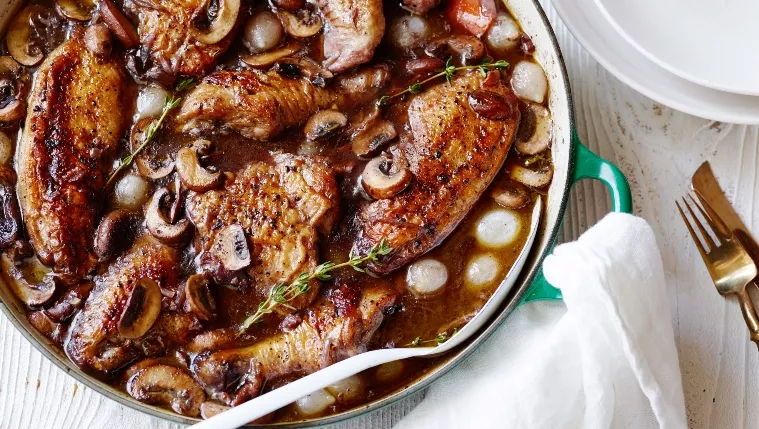 Coq Au Vin Recipe | Food Network UK