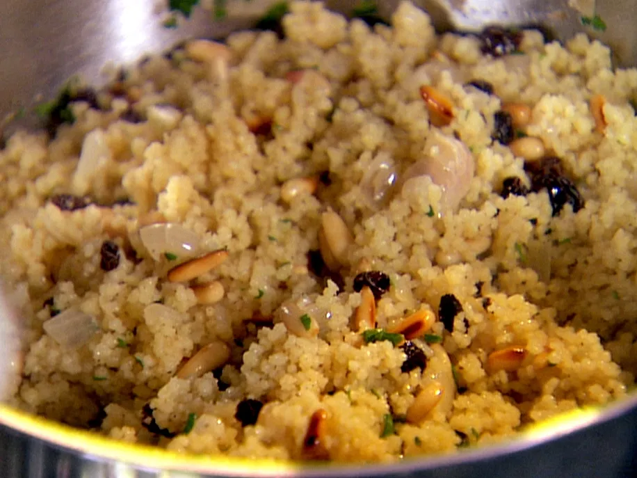 Couscous with Pine Nuts Recipe | Food Network UK