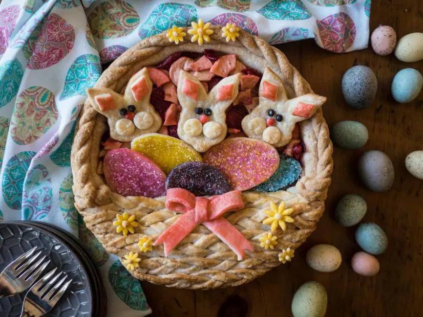 Easter Basket Pie Recipe | Food Network UK