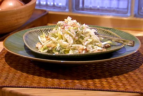 Fennel and endive salad with rose vinaigrette Recipe | Food Network UK