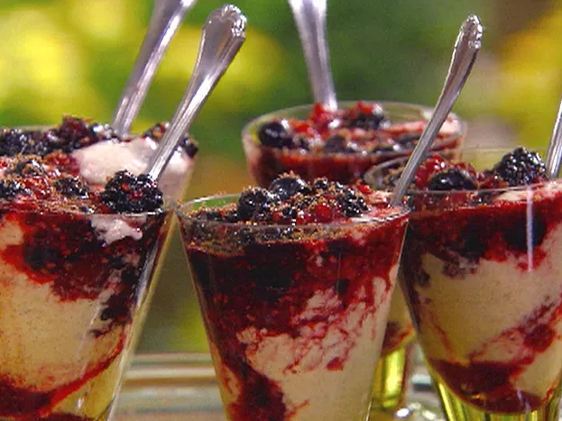 Fruit and cinnamon semifreddo Recipe | Food Network UK