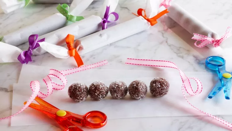 Fruit-and-Nut Chocolate Truffles Recipe | Food Network UK