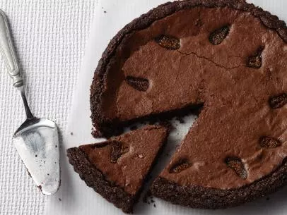 Gluten-Free Chocolate Frangipane Tart Recipe | Food Network UK