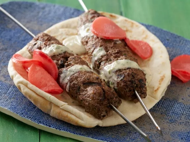 Grilled Kebabs Recipe | Food Network UK