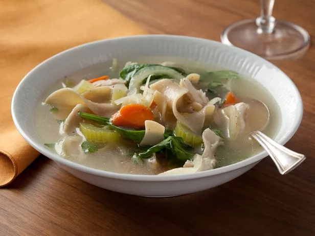Hearty Italian Chicken and Vegetable Soup Recipe | Food Network UK