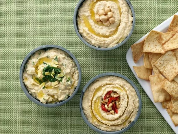 Hummus Trio Recipe | Food Network UK