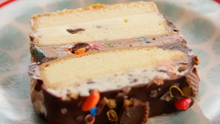 Ice Cream Layer Cake Recipe | Food Network UK