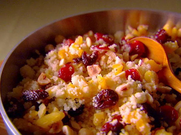 Israeli couscous with apples, cranberries and herbs Recipe | Food Network UK