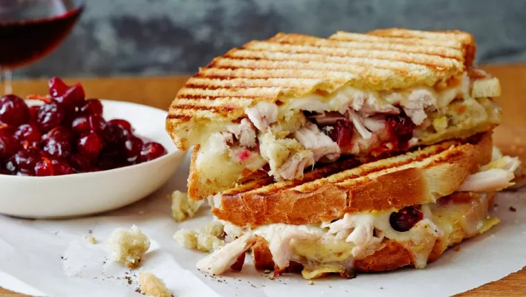 The Ultimate Christmas Leftovers Panini Recipe | Food Network UK
