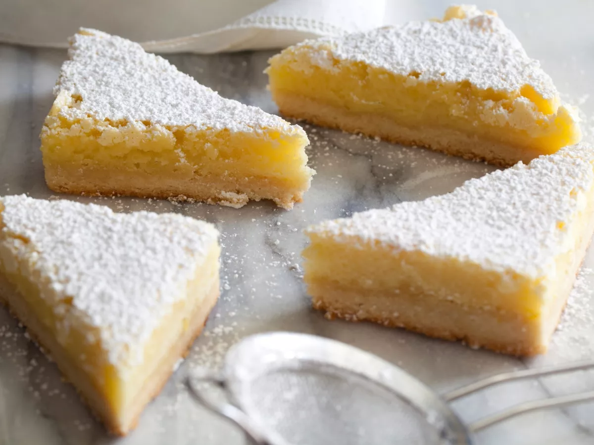 Lemon Bars Recipe | Food Network UK