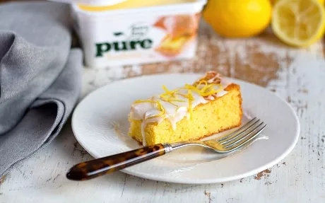 Lemon Drizzle Slices Recipe | Food Network UK