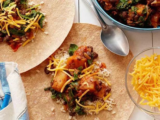 Make-it-don't-buy-it Frozen Vegetarian Burritos Recipe | Food Network UK