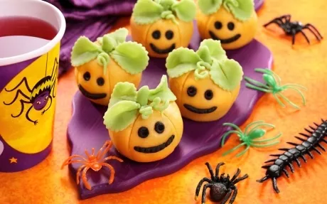 Marzipan Pumpkin Truffles Recipe | Food Network UK