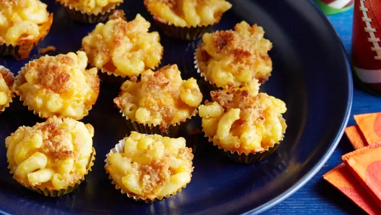 Mini Mac 'n' Cheese Bites Recipe | Food Network UK