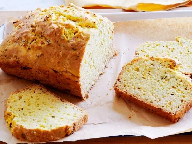 Quick Cheesy Beer Bread Recipe | Food Network UK