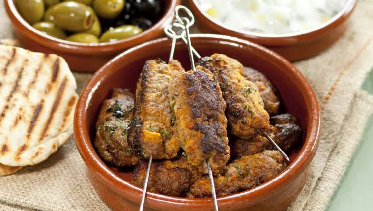 Organic Mini Minty Lamb Koftas Recipe | Food Network UK