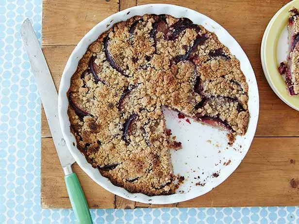 Plum Tart Recipe | Food Network UK