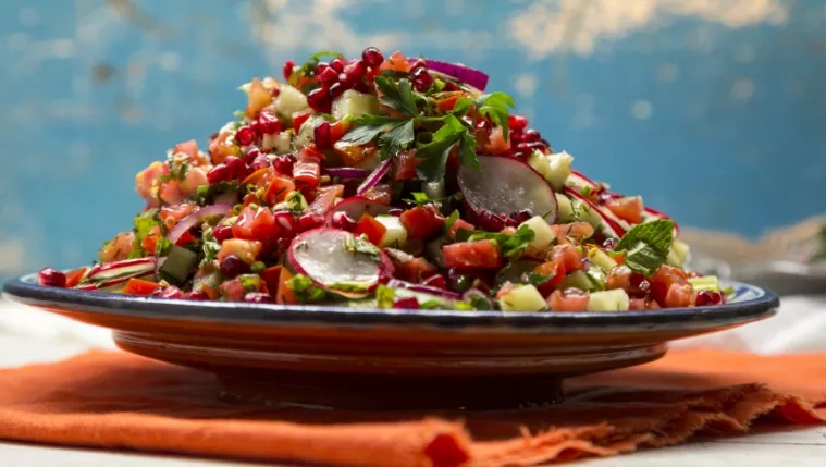 Pomegranate and Cucumber Salad Recipe | Food Network UK