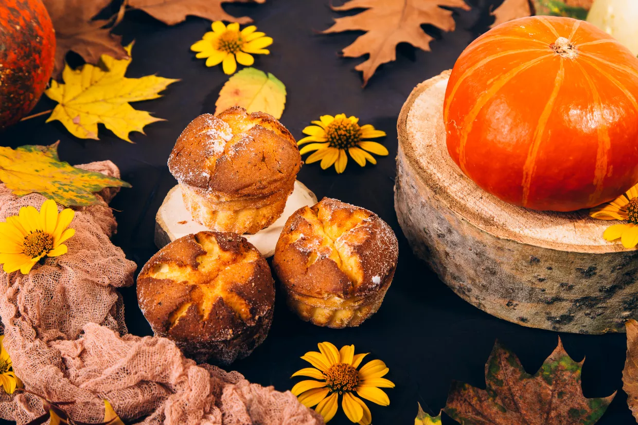 Pumpkin Muffins Recipe | Food Network UK