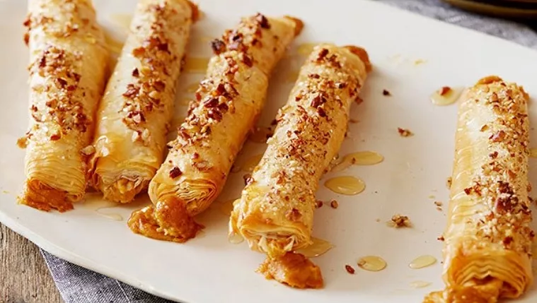 Sweet Pumpkin Strudel Recipe | Food Network UK