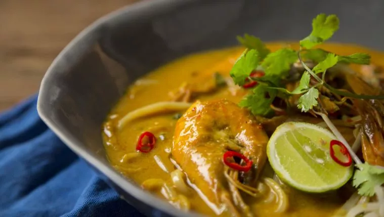 Quick and Easy Prawn Laksa Recipe | Food Network UK