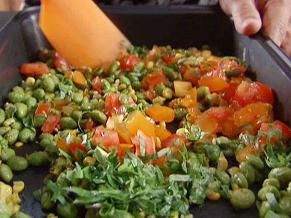 Roasted Edamame Salad Recipe | Food Network UK