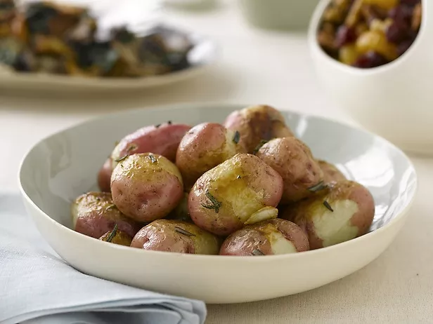 Roasted Potatoes with Rosemary Recipe | Food Network UK