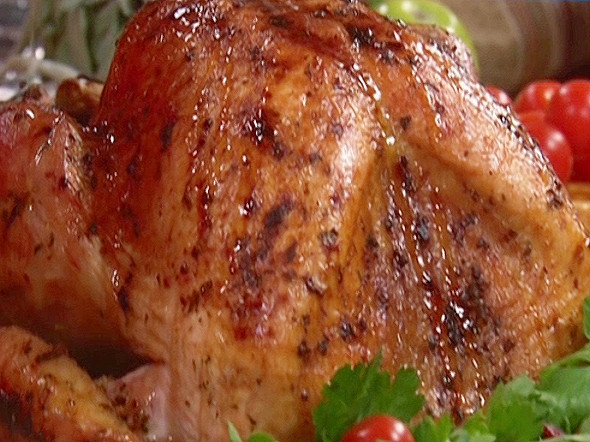 Roasted Turkey with Maple Cranberry Glaze Recipe | Food Network UK