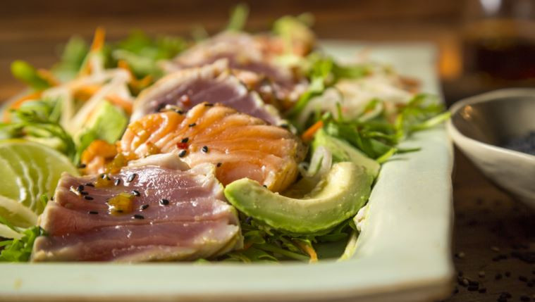 Salmon and Tuna Tataki Recipe | Food Network UK