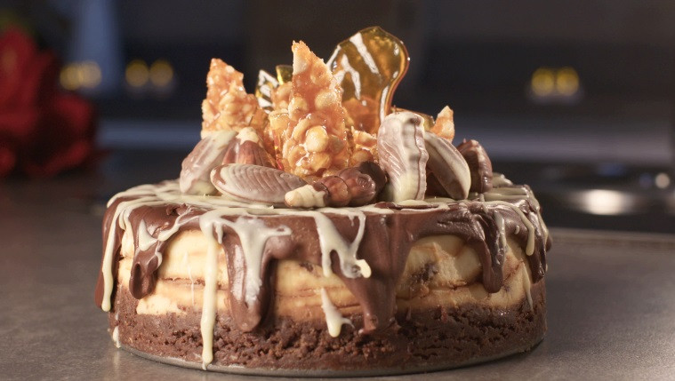 She Loves Seashells on a Choc Cheesecake Recipe | Food Network UK