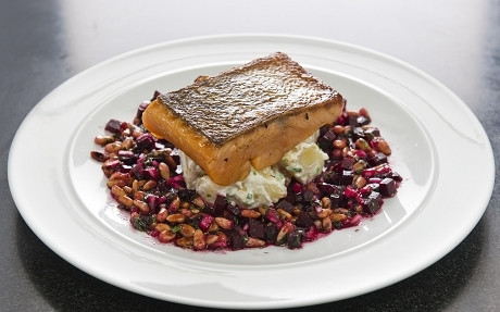 Smoke Roasted Trout Recipe | Food Network UK