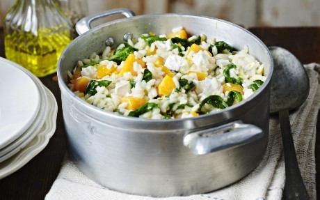 Smoked Garlic and Butternut Squash Risotto Recipe | Food Network UK