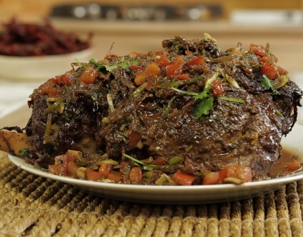 Spiced Leg of Lamb Recipe | Food Network UK