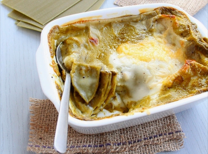 Spicy Spinach Lasagne Recipe | Food Network UK