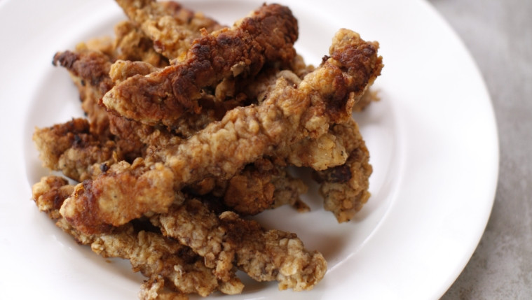 Steak Fingers and Gravy Recipe | Food Network UK