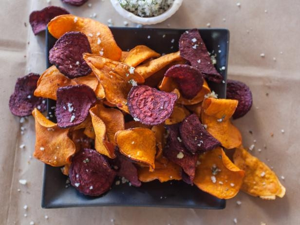 Sweet Potato & Beetroot Crisps Recipe | Food Network UK