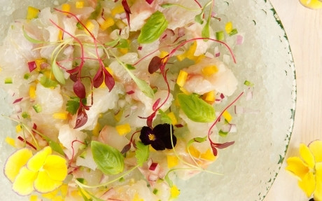 Tabasco® Jalapeno Sea Bass Ceviche Recipe | Food Network UK