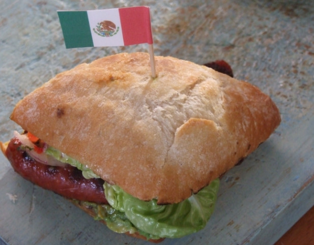 Torta & Refried Beans Recipe | Food Network UK