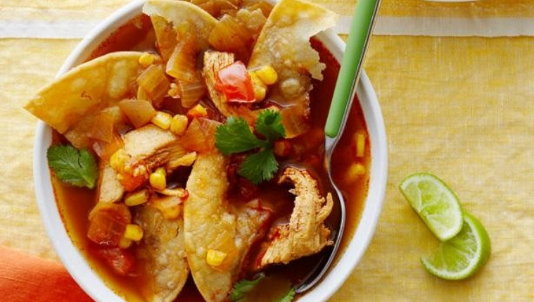 Tortilla Soup Recipe | Food Network UK